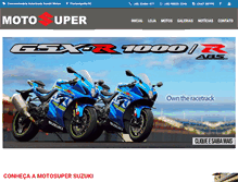 Tablet Screenshot of motosuper.com.br